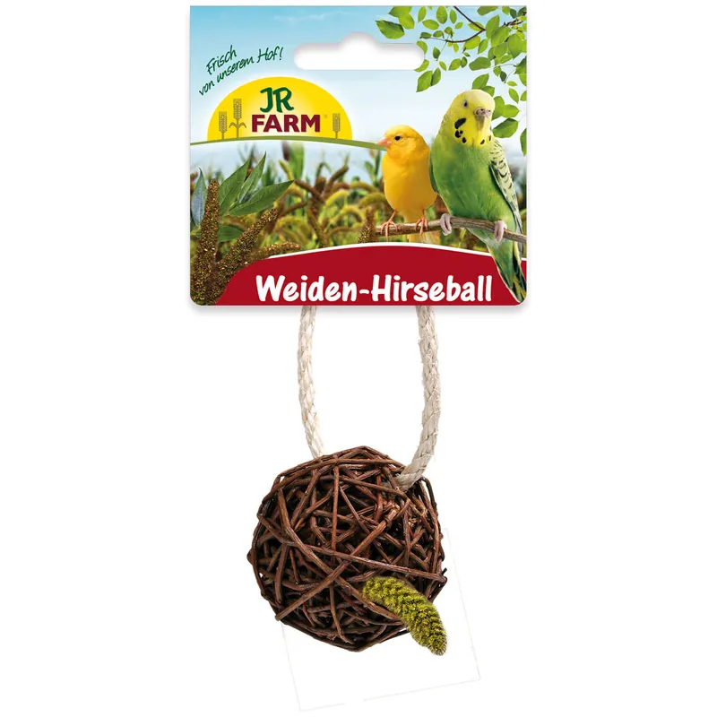 Nur Für Kurze Zeit Sparpaket 2 x 25 g JR Farm Weiden-Hirseball Vogel Snack